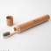 Бамбуковый тюбик для зубной щетки - дорожный футляр, для защиты от пыли и воздействия окружающей среды изображение 2