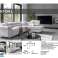 NEW ORDER SORTIMENTS - Stūra dīvāns, dzīvojamā zona ar funkcijām, dažādām krāsām un audumu attēls 4