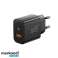 Joyroom Travel Charger U C  PD 20W with Type C to Type C Cable  1m  Bl image 2