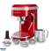 KitchenAid Espresso Machine BUNDLE - RED - BLACK - SILVER image 1