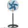 65W 18 Inch Metal Grill Stand Fan with 5 Aluminum Power Blades and 3 Speed Settings image 1