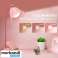 Schreibtischlampe mit Klemme, wiederaufladbare kleine LED-Lampe, verstellbarer Schwanenhals, dimmbar niedlich für Jungen Mädchen Schlafzimmer Schlafsaal Büro Bild 3