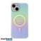 Guess iPhone 15 Plus &amp; iPhone 14 Plus Back cover case - Magsafe iridescent - Turquoise J-TOO image 2