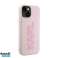 Карл Лагерфельд iPhone 15 Plus и iPhone 14 Plus Задняя крышка 3D блестящий логотип чехол - Розовый J-TOO изображение 4