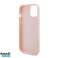 Карл Лагерфельд iPhone 15 Plus и iPhone 14 Plus Задняя крышка 3D блестящий логотип чехол - Розовый J-TOO изображение 6
