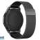 Milanese armband Alogy band roestvrij staal voor smartwatch 22mm Cz foto 2