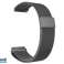 Milanese armband Alogy band roestvrij staal voor smartwatch 22mm Cz foto 4