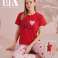 Expand your nightwear collection with women's short-sleeved pajamas in high quality and different color variations. image 2