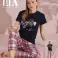 Bring variety to your nightwear with women's short-sleeved pyjamas in high quality and numerous color variations. image 2
