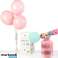 Helium cylinder for 30 balloons pink 1 piece image 2