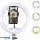 RING LAMP 70W RING 30CM + REMOTE CONTROL + ADJUSTABLE TRIPOD UP 220 CM, SKU: 023-A (Stock in Poland) image 1