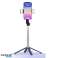 Selfie Stick Phone, 106cm Extendable Bluetooth Cell Phone Tripod Smartphone Holder with Remote Control 2 Fill Lights image 4