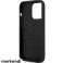 bmw iPhone 14 Pro Silicone Backcover - Metal Logo - Black J-TOO image 5