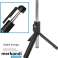 Wireless Bluetooth Selfie Stick Tripod, Aluminum Alloy Extendable Selfie Stick and 360° Rotation Tripod Stand, Compatible with iPhone and Android Smar image 3