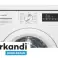 Siemens WI14W443 Built-in Washing Machine iQ700, Front Loader with 8 kg Capacity, 1400 rpm, SpeedPack L, LED Display, timeLight, White, 60 cm [Energy image 1