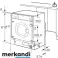 Siemens WI14W443 įmontuota skalbimo mašina iQ700, Priekinis krautuvas su 8 kg Talpa, 1400 aps / min, SpeedPack L, LED ekranas, timeLight, Balta, 60 cm [Energija] nuotrauka 3
