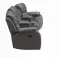 Happy Home Home-Cinema 3-seater upholstered set grey in &quot;cinema design&quot; image 1