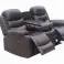 Happy Home Relax Sofa Set 3 Pieces with 5 relaxation functions brown image 1