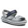 Detské sandále na suchý zips Crocs Crocband 12856 GREY fotka 1