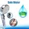 ionic shower head water saving with shower filter with extra refill - eco shower head filter with 4 different minerals - water saving shower head image 4