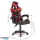 Bucket gaming chair office chair with adjustment and cushions image 5