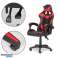 Bucket Chair Gaming-Bürostuhl mit Verstellung und Kissen Bild 3
