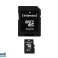 MicroSDHC 16GB Intenso Adaptör CL10 Blister fotoğraf 1