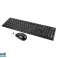 LogiLink 2 4GHz Wireless Keyboard Mouse Set ID0104 image 1