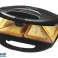 Clatronic sendvič toster ST 3477 Black Inox slika 1