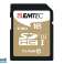 SDHC 16GB Emtec CL10 EliteGold UHS I 85MB/s Blister bild 1
