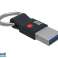 USB FlashDrive 32GB Emtec Nano Ring T100 USB 3.2 180MB/s attēls 1