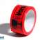 Adhesive tape 50mm/66 meters Silent CAUTION GLASS image 4