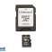 "MicroSDXC 128GB Intenso Premium CL10 UHS I" adapterio lizdinė plokštelė nuotrauka 1
