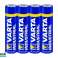 Battery Varta Industrial LR03 Micro AAA 4 pcs. image 1