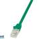 Logilink Network Cable CAT 5e U UTP Patch Cable CP1075U 5m green image 1