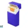 Puzdro na cigarety silikónová modrá fotka 1
