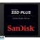 Kietojo kūno diskas SanDisk Plus 240GB SDSSDA 240G G26 nuotrauka 1