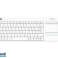 Keyboard Logitech Wireless Keyboard K400 Plus White   DE Layout 920 007128 Bild 1