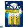 Batteri Varta Superlife R14 Baby C 2 st. bild 1