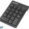 Manhattan бездротова цифрова клавіатура ноутбук / ПК 178846 Чорний зображення 1