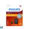 Philips MicroSDHC 32GB CL10 80mb/s UHS-I + adapteris mažmeninė prekyba nuotrauka 1
