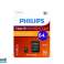 Philips MicroSDXC 64GB CL10 80mb / s UHS-I + mazumtirdzniecības adapteru attēls 1