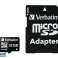 Verbatim MicroSD/SDHC Card 32GB Premium Cl.10   Adap. Retail 44083 Bild 1