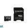 Transcend MicroSD-kaart 4GB SDHC Class10 W / Ad. TS4GUSDHC10 foto 1
