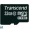 Transcend MicroSD/SDHC kortelė 32GB Class10 su Adap. TS32GUSDC10 nuotrauka 1
