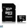 Silicon Power MicroSDXC 128 GB UHS-1 Elite / Cl.10 met Adap. SP128GBSTXBU1V10SP foto 1