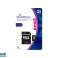 MediaRange MicroSD-kort 8 GB CL.10 inkl. adapter MR957 billede 1