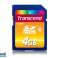 Transcend SD Card 4GB SDHC Class10 TS4GSDHC10 foto 1