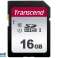 Transcend SD Card 16GB SDHC SDC300S 95/45MB/s TS16GSDC300S fotografía 1