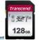 Transcend SD Card 128GB SDXC SDC300S 95/45 MB/s TS128GSDC300S image 1